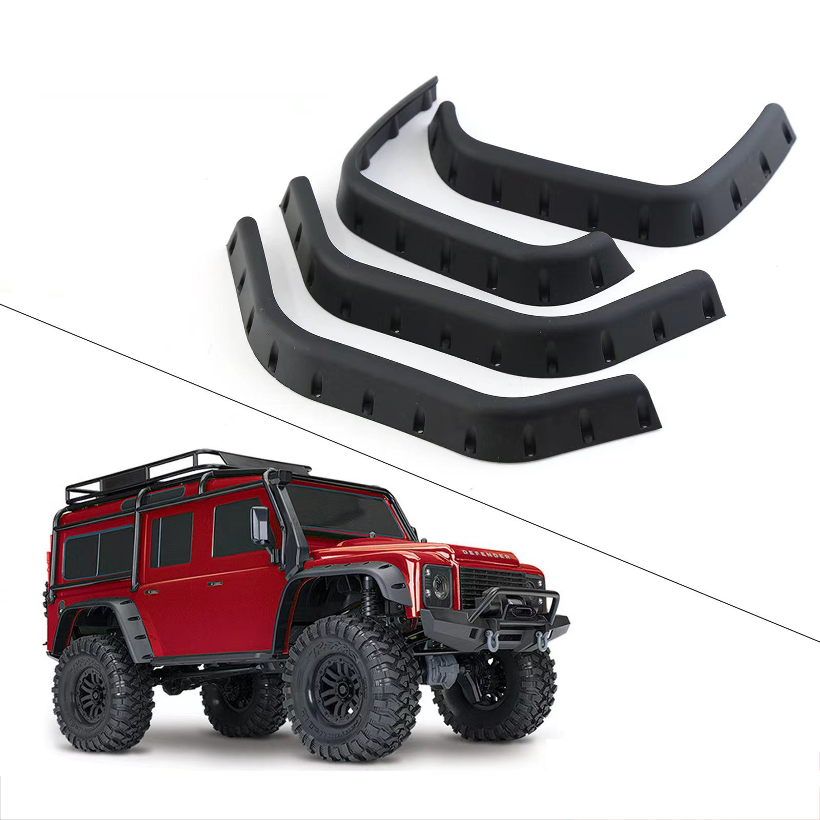 Body Shell Rc - RC Araba Çamur Çamurluklar Fişekleri 1/10