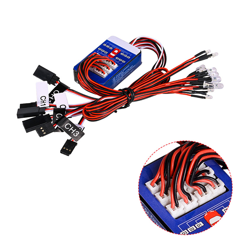Rc Hobby Nook - Rc 12 LED Aydınlatma Sistemi Kiti