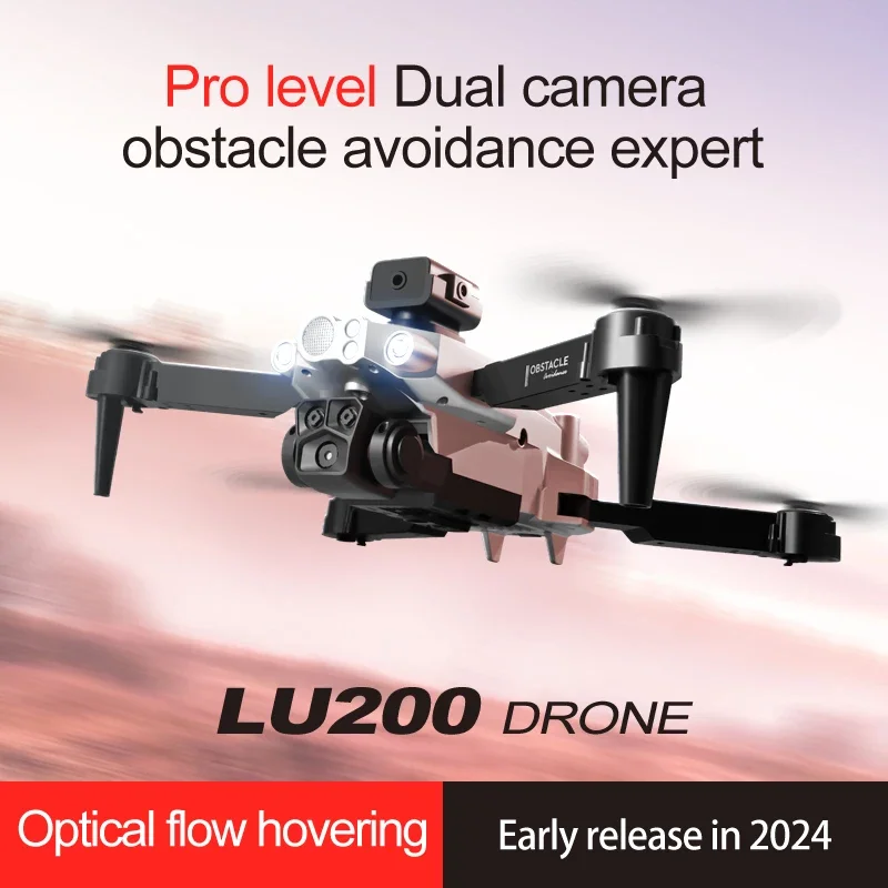 Rc Hobby China - LU200 8K GPS Drone Üçlü Kamera
