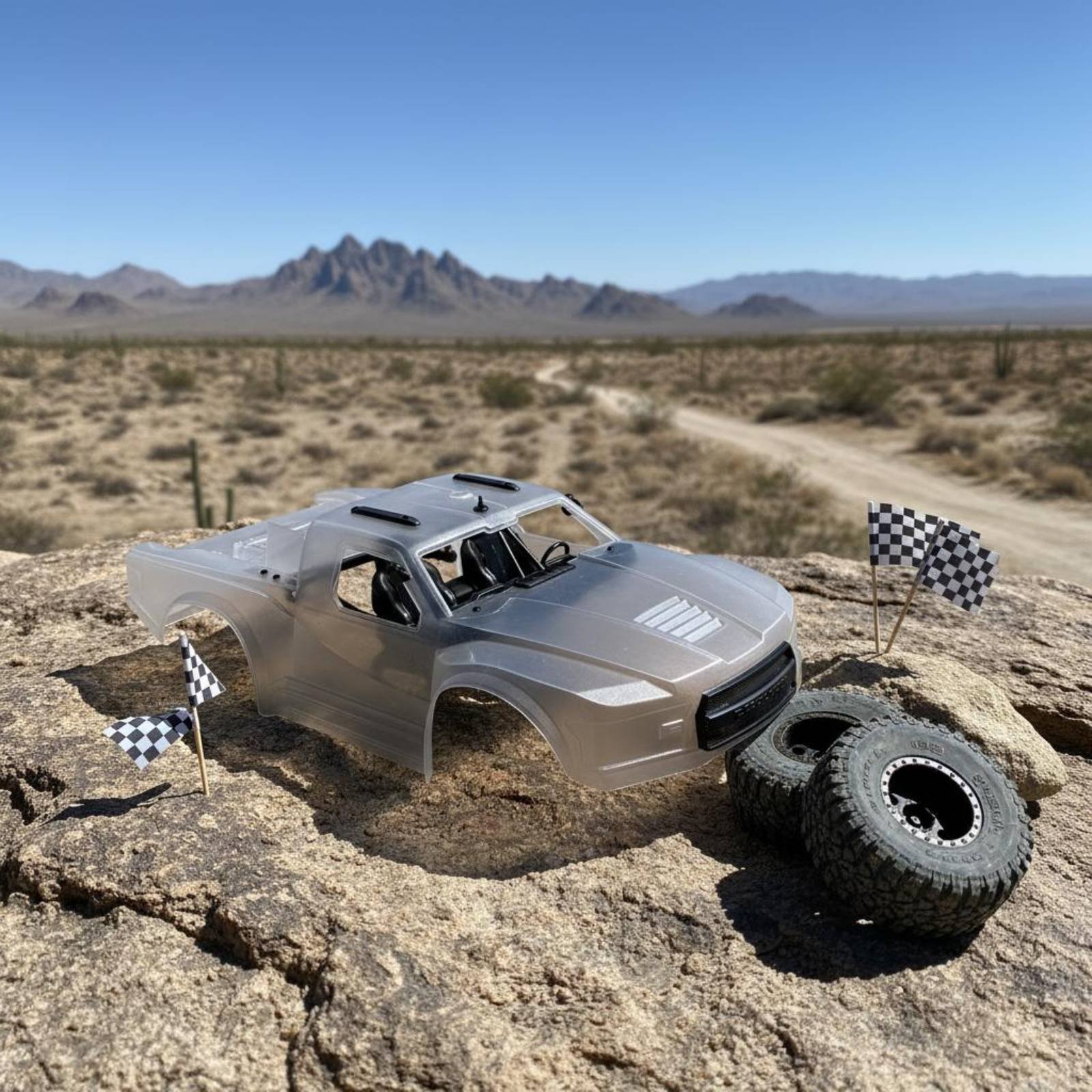 Body Shell Rc - 1:10 RC Kamyon Gövde Kabuğu Kolay