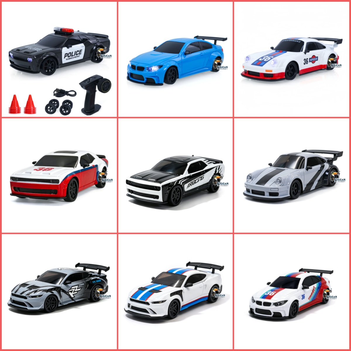 Yeni 1/36 RC Drift Arabası 361 - Rc Hobby Nook incelemesi ve fiyatı