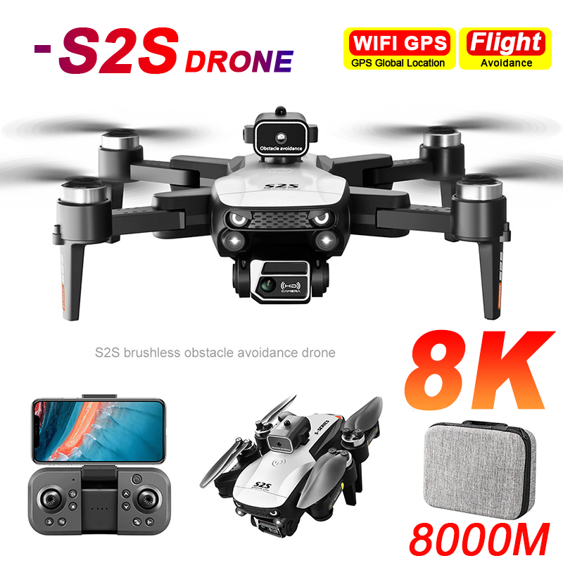 Yeni S2S Drone 8K Profesyonel  - Rc Hobby China incelemesi ve fiyatı
