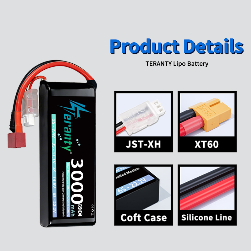TERANTY 2S 3000mAh Lipo Pil 7. - Rc Hobby Models incelemesi ve fiyatı