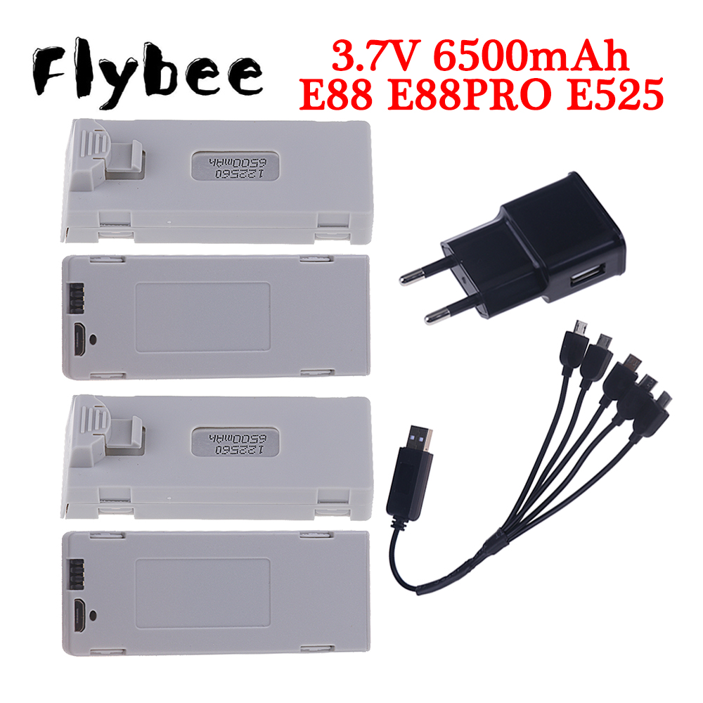 Orijinal E88 pil için 3.7V 650 - Rc Hobby Parts incelemesi ve fiyatı