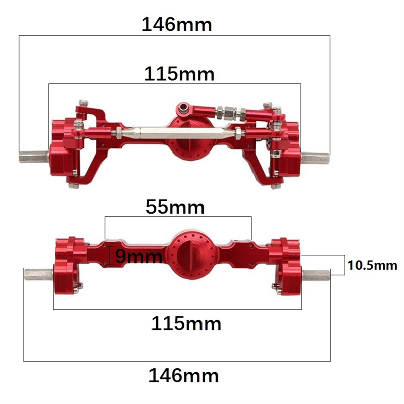 MN99S CNC MN D90 için tam Meta - Rc Hobby Warehouse incelemesi ve fiyatı