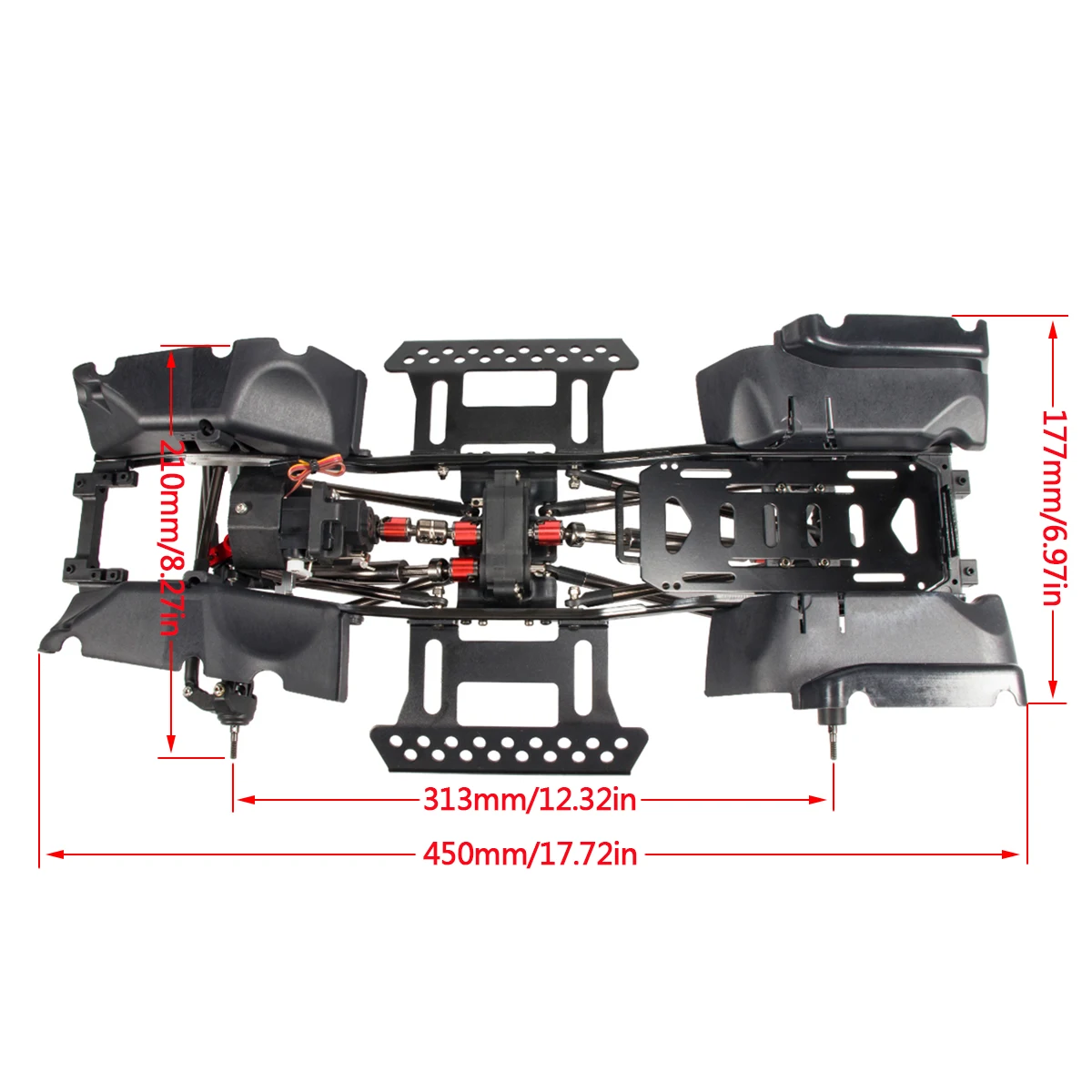 Planet dişli ile 1/10 RC palet - Body Shell Rc incelemesi ve fiyatı