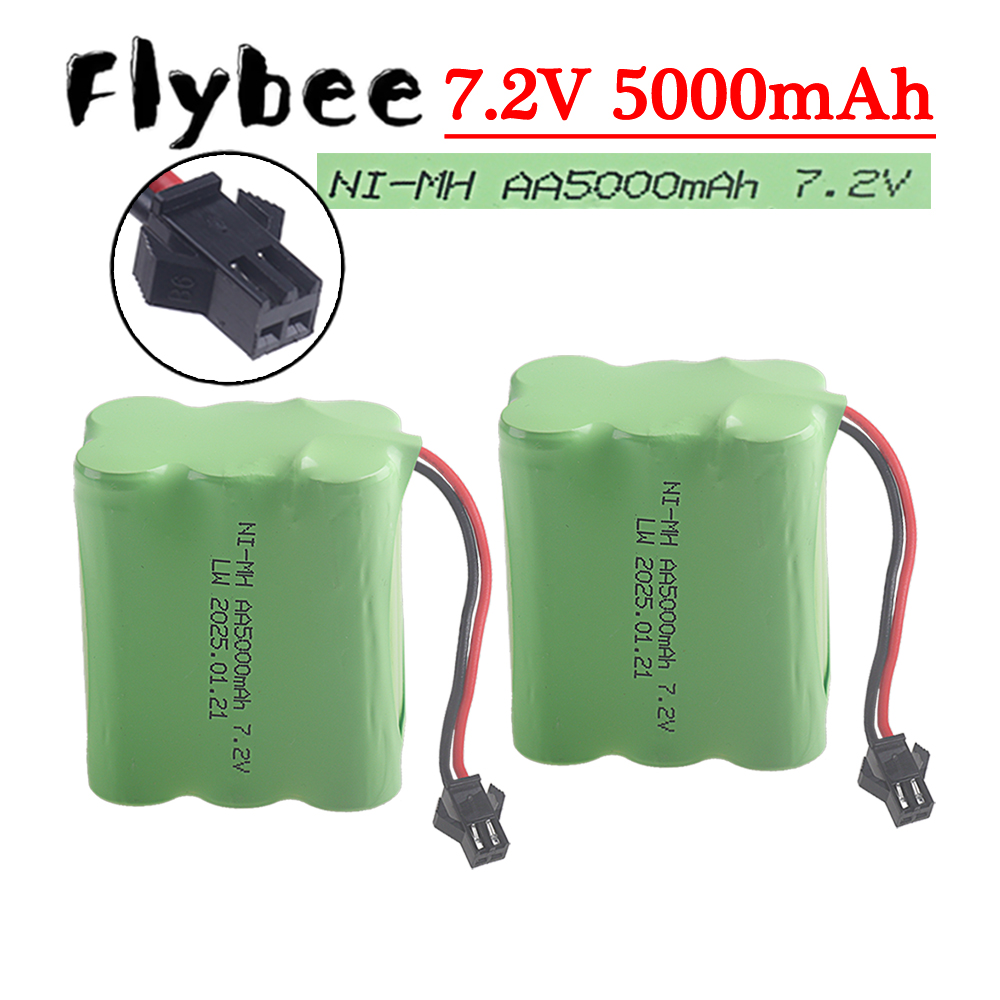 (SM-2P Plug) 7.2V 5000mah NiMH - Rc Hobby Parts incelemesi ve fiyatı