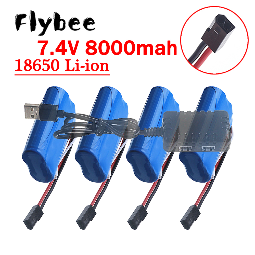 (5500 Fiş) 18650 7.4V 8000Mah  - Rc Hobby Parts incelemesi ve fiyatı
