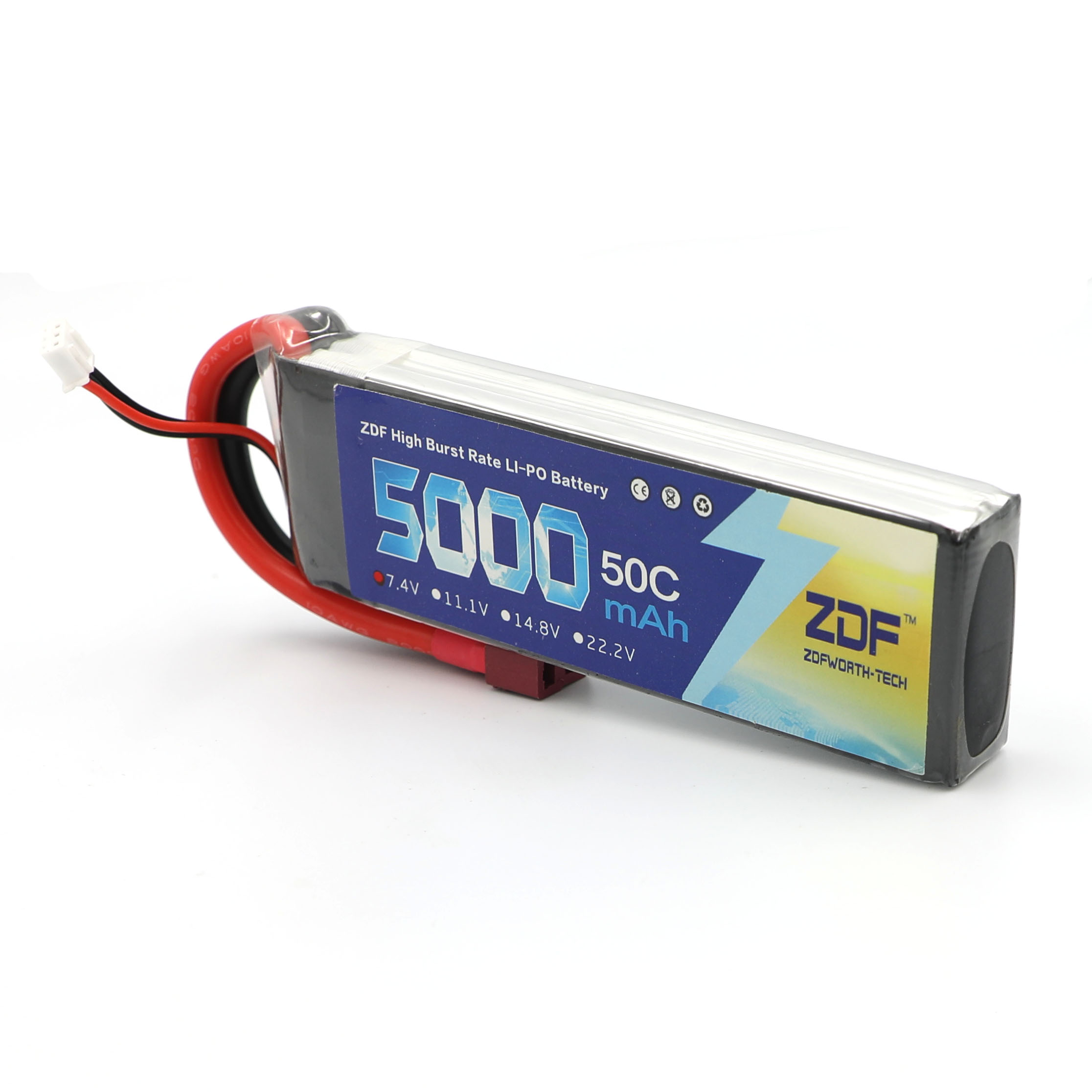 ZDF RC Lipo Pil 7.4V 5000mah 5 - Rc Hobby Jet incelemesi ve fiyatı