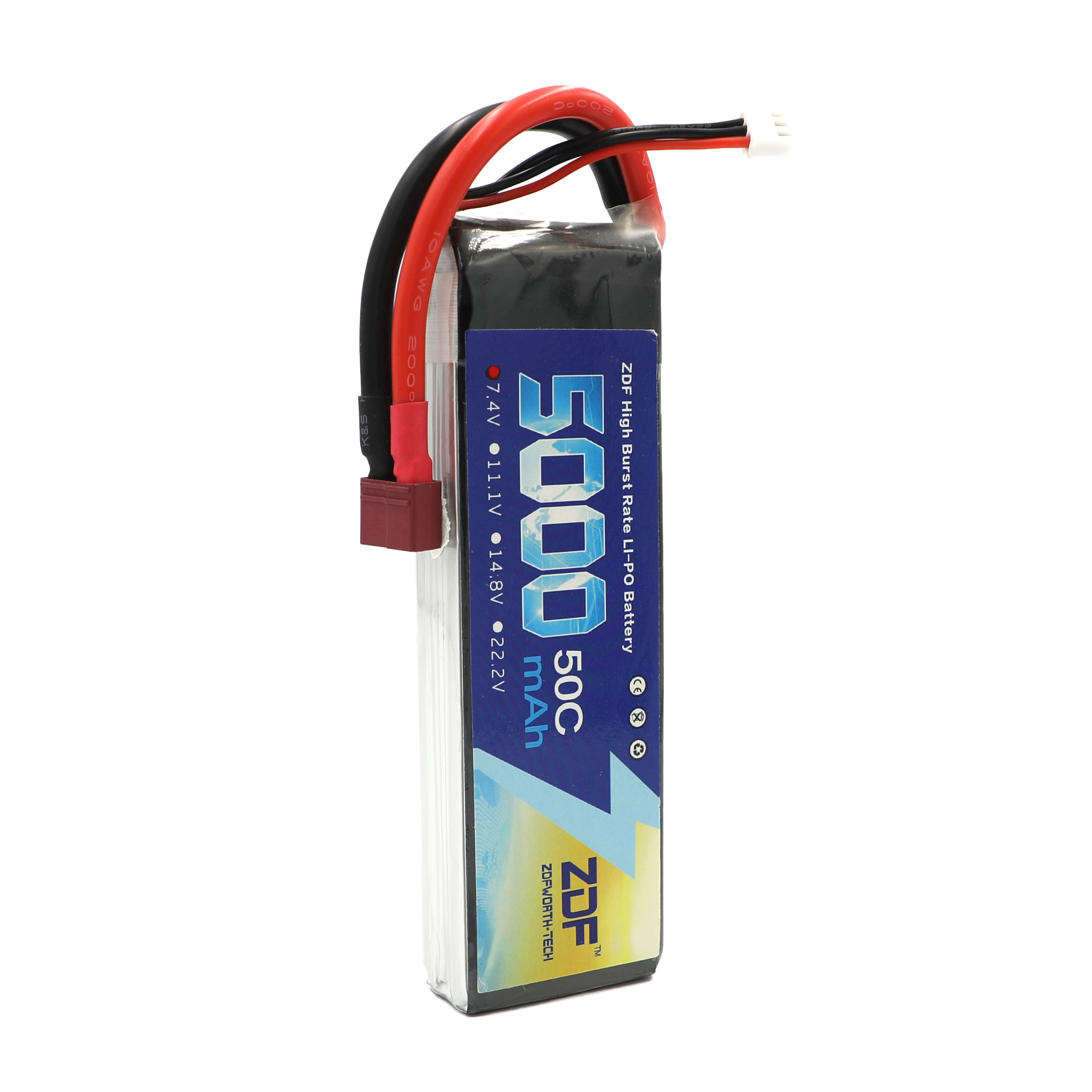 ZDF RC Lipo Pil 7.4V 5000mah 5 - Rc Hobby Jet incelemesi ve fiyatı
