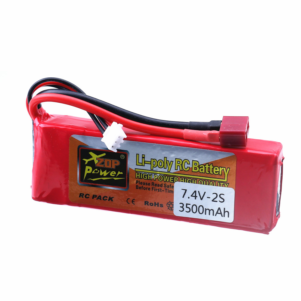 Lipo pil 2S T fiş ile 7.4V 350 - Rc Hobby Parts incelemesi ve fiyatı