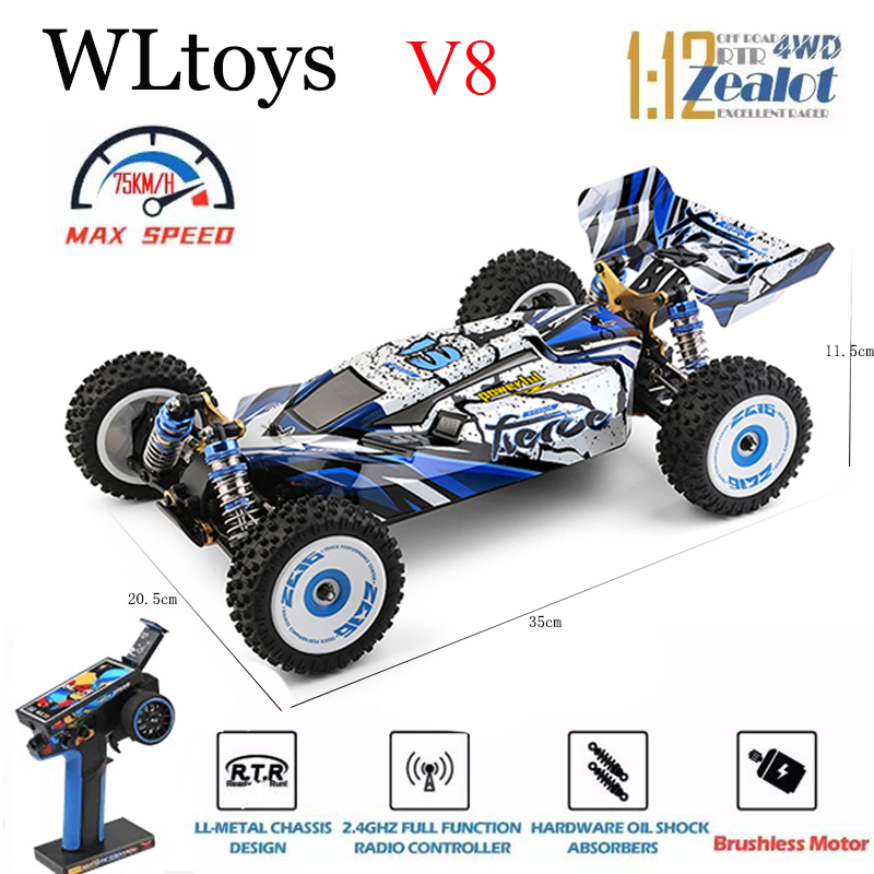 WLtoys 124017 124007 75 KM/H R - Rc Hobby Nook incelemesi ve fiyatı