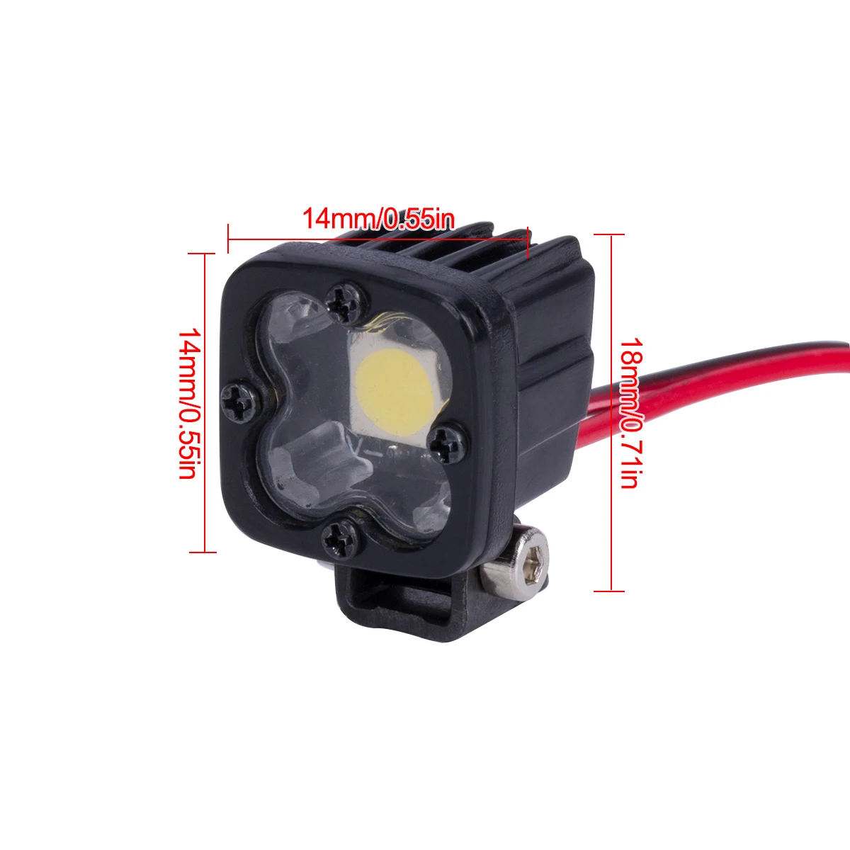 RC Araba Kare Parlak LED Üst I - Rc Hobby Nook incelemesi ve fiyatı