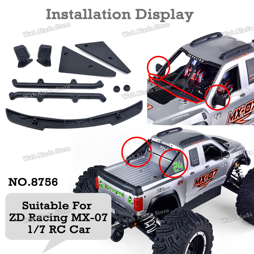 ZD Racing MX-07 1/7 RC Araba K - Body Shell Rc incelemesi ve fiyatı