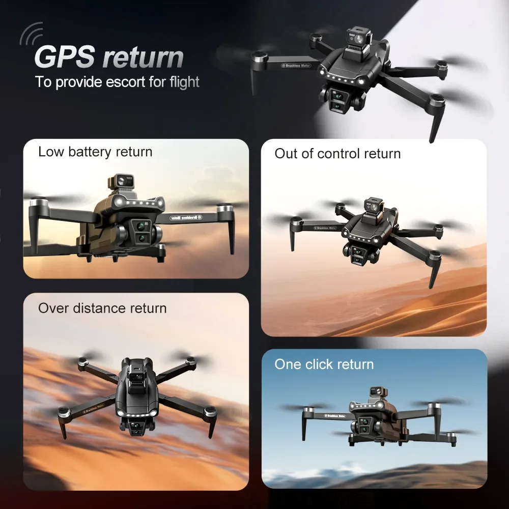 Lenovo V198GPS 4K Drone Profes - Rc Hobby China incelemesi ve fiyatı